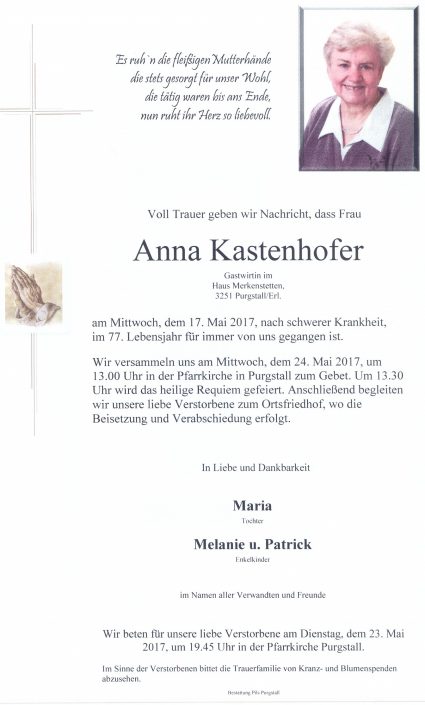 Anna Kastenhofer