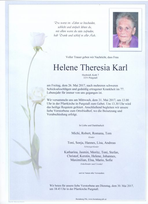 Helene Theresia Karl