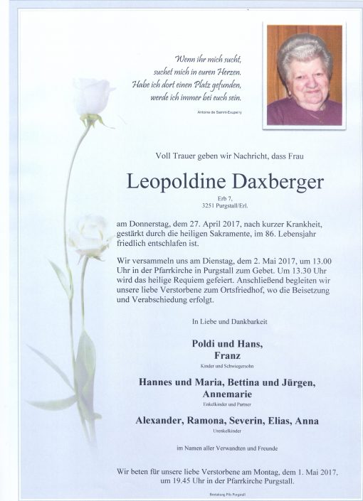 Leopoldine Daxberger