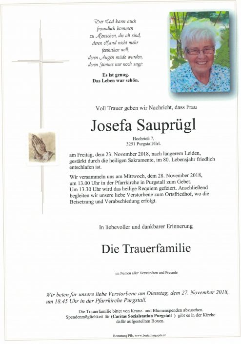 Josefa Sauprügl