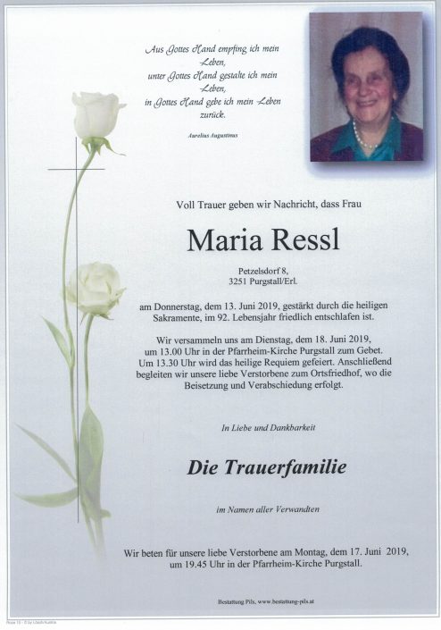 Maria Ressl