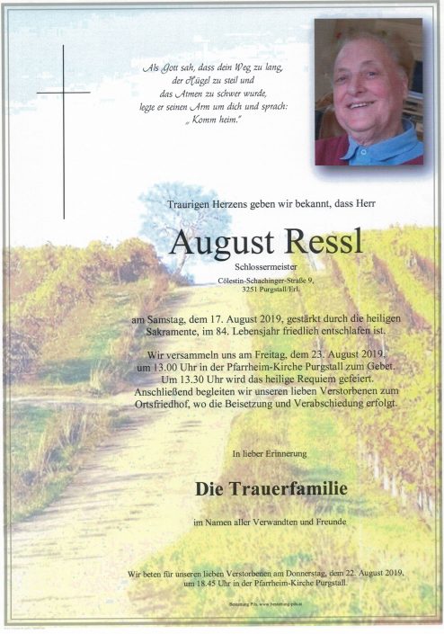 August Ressl