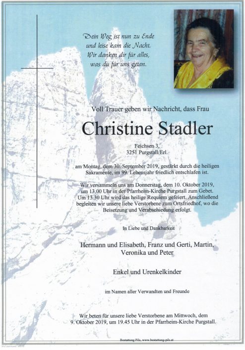 Christine Stadler