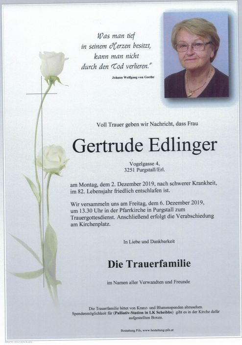 Gertrude Edlinger