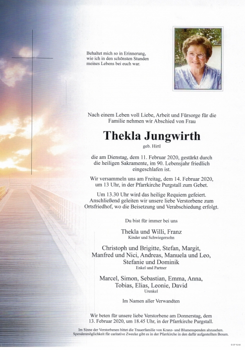 Thekla Jungwirth