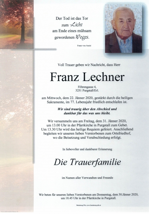 Franz Lechner
