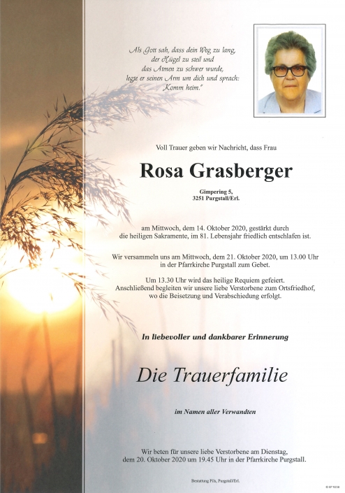 Rosa Grasberger
