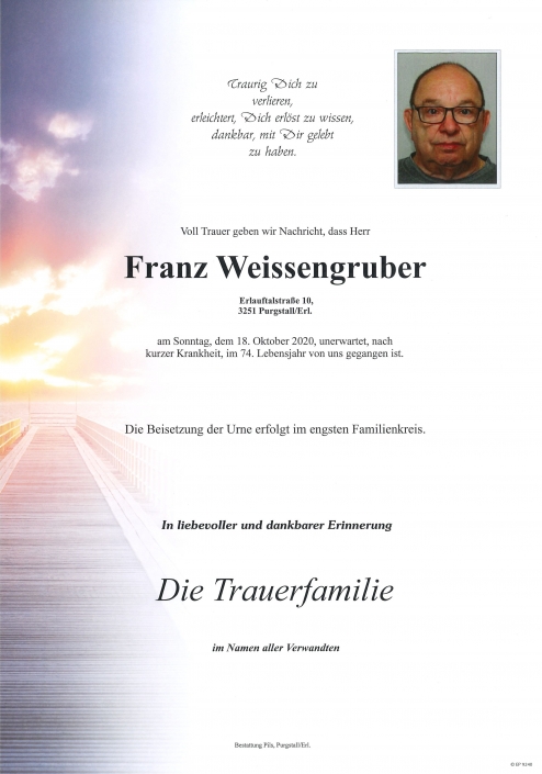 Franz Weissengruber