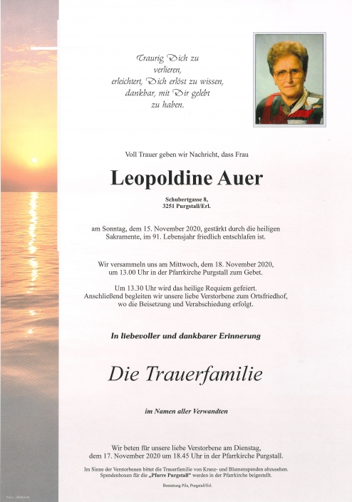 Leopoldine Auer