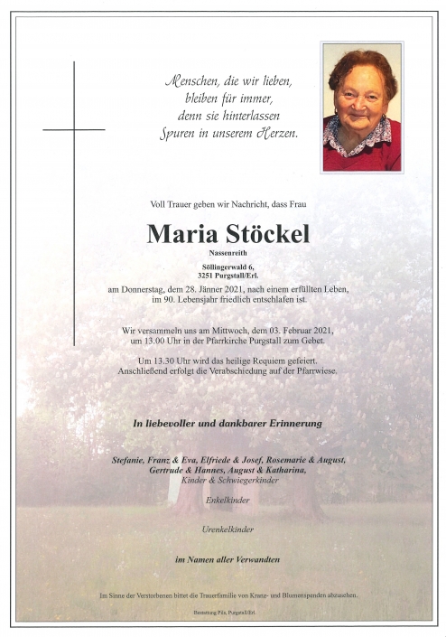 Maria Stöckel