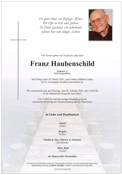 Franz Haubenschild