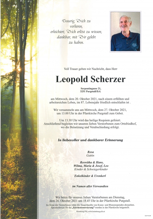 Leopold Scherzer