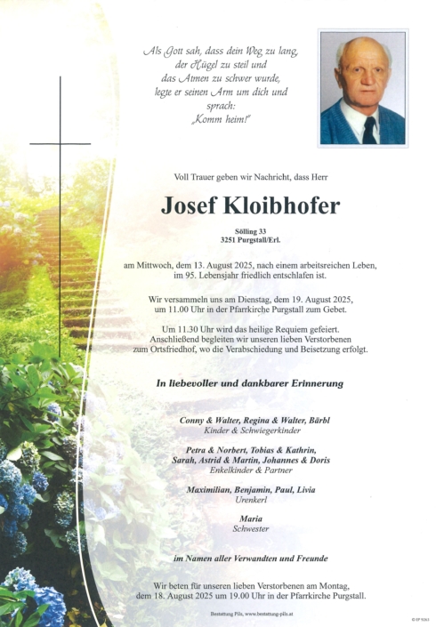 Kloibhofer Josef