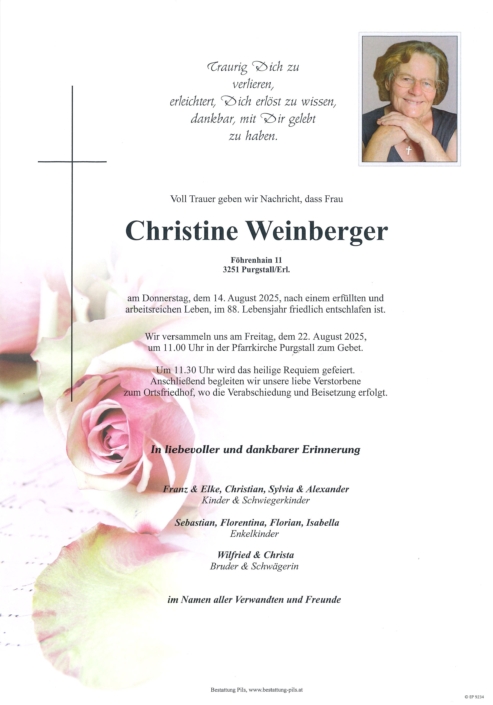 Weinberger Christine