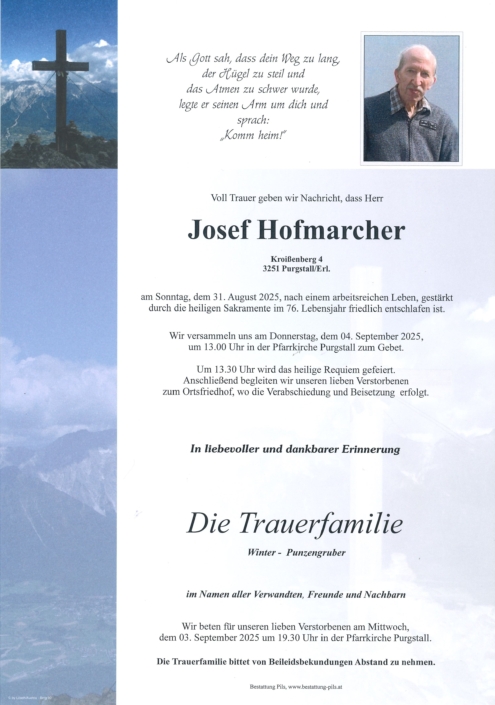 Hofmarcher Josef