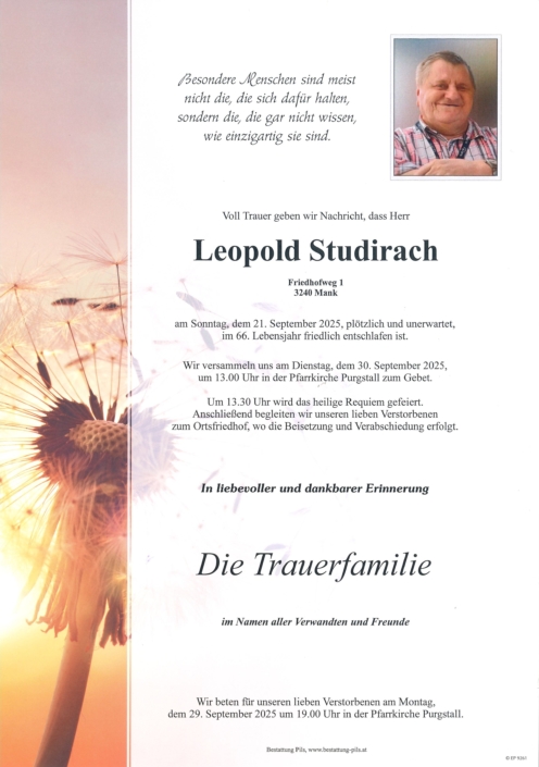 Studirach Leopold