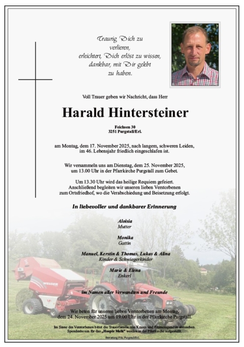 Hintersteiner Harald